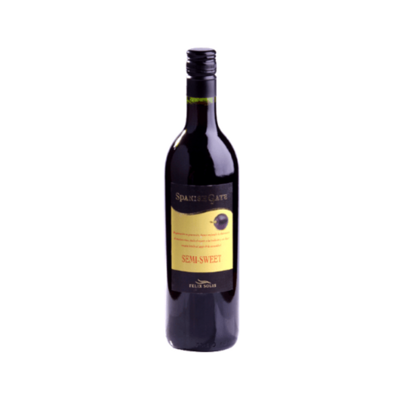 Spanish Gate Semi-Sweet Red Wine 750ml