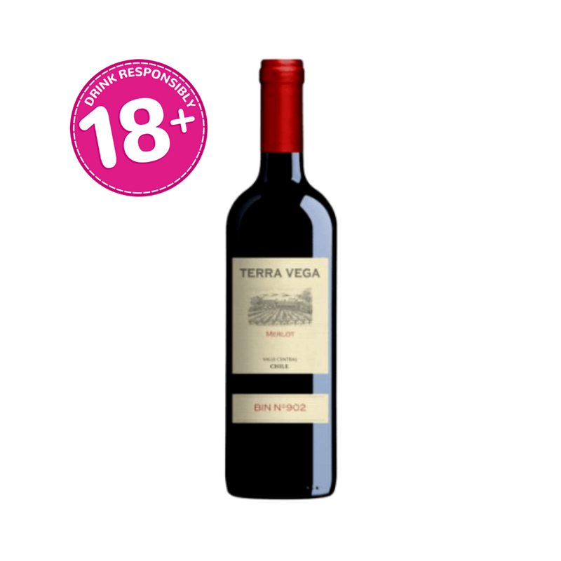 Terra Vega Merlot Red Wine 750ml