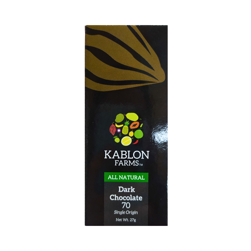 Kablon Farms Dark Chocolate Bar 27g