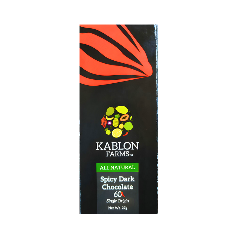 Kablon Chocolate Bar Dark Spicy 60% 27g