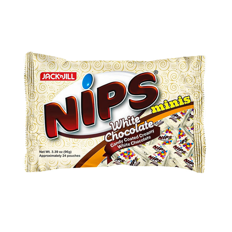 Jack 'n Jill Nips White Chocolate 4g x 24's
