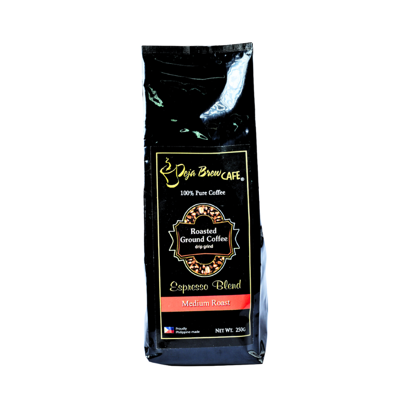 Deja Brew Coffee Ground Espresso Blend 250g