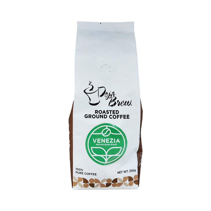 Deja Brew Coffee Ground Venezia Italia Blend 250g