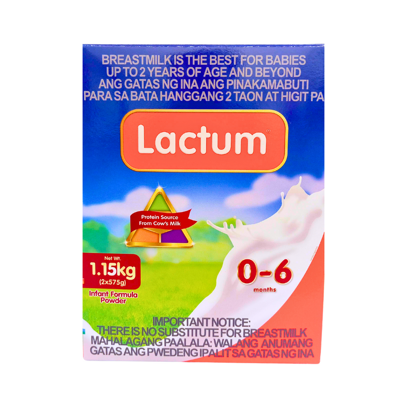 Lactum 0-6 Months Infant Formula Powder Plain 1.15kg