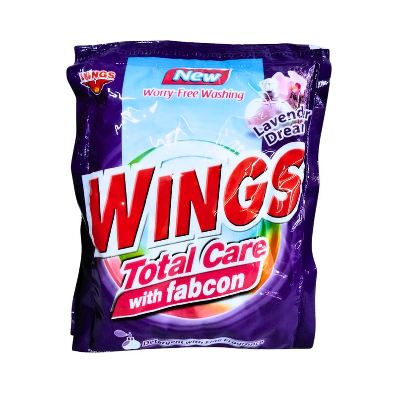 Wings Powder Total Care With Fabric Conditioner Lavender Dream 57g