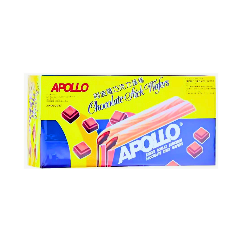 Apollo Stick Wafers Chocolate 11g x 30's