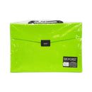 Axis Crocodilian Accordion Folder With Handle 12 Pockets Foolscap