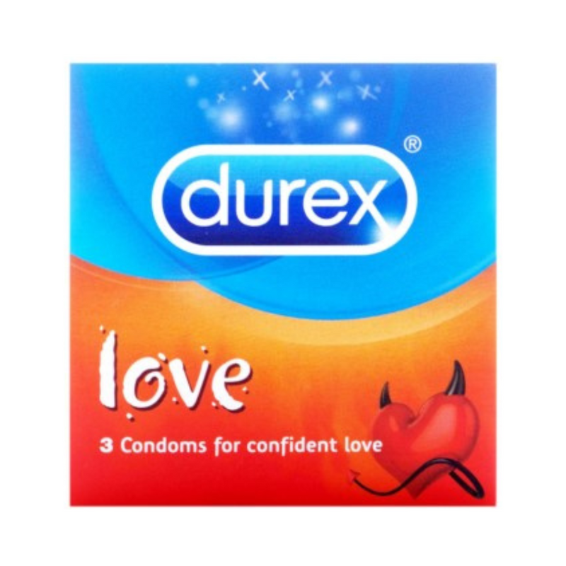 Durex Love Condoms By 3's