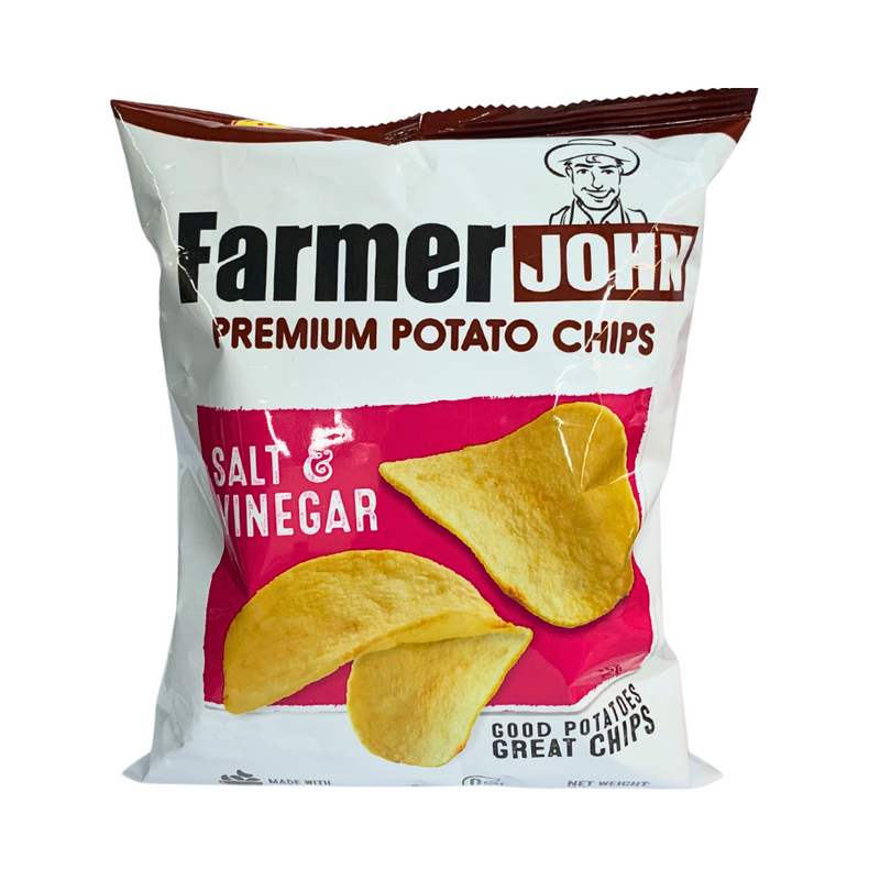 Farmer John Potato Chips Salt and Vinegar 55g