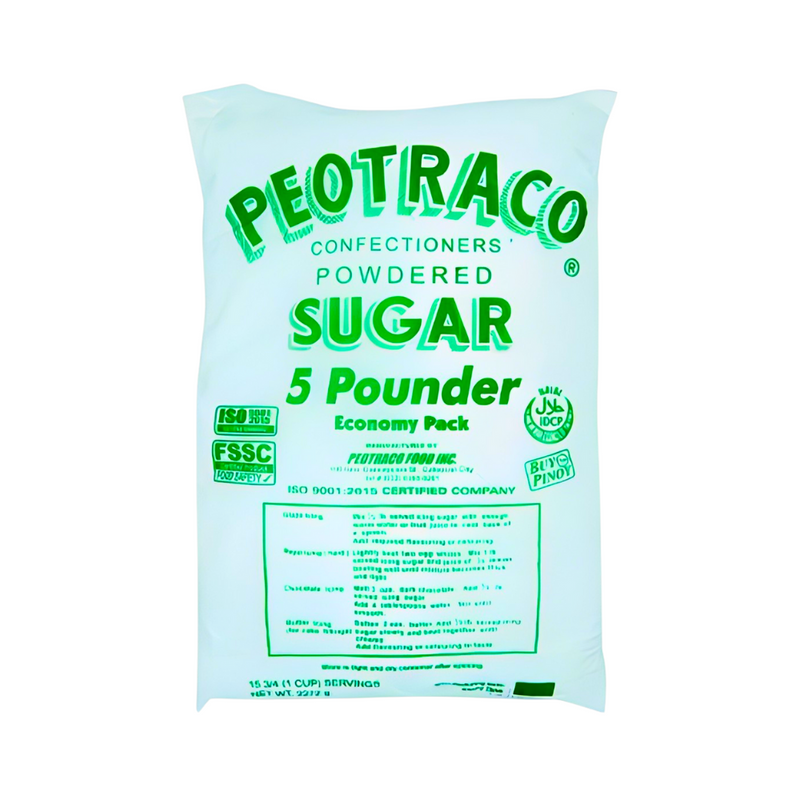 Peotraco Confectioners Powdered Sugar 2272g