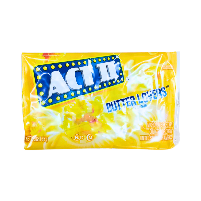 ACT II Popcorn Butter Lover Flavor 85g