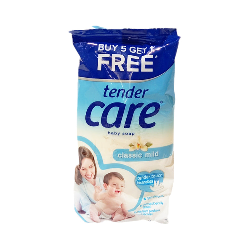 Tender Care Baby Soap Classic Mild 55g 5's + 1