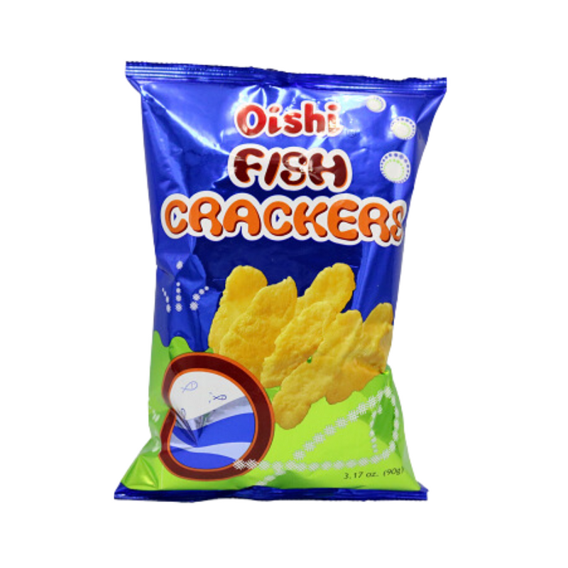 Oishi Fish Crackers Original 90g