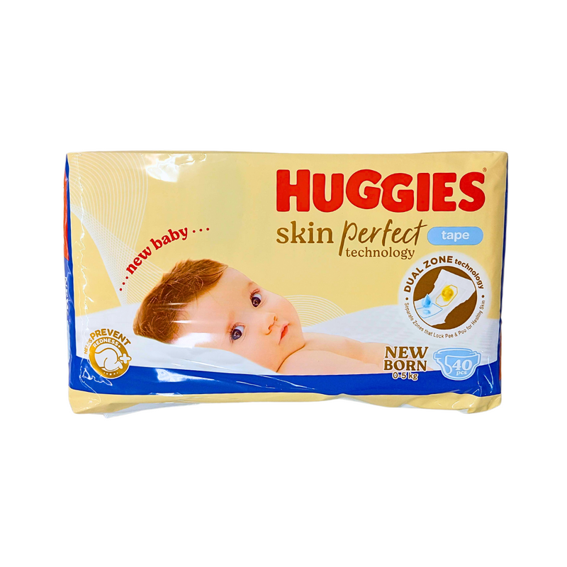 Huggies Dry Diapers Economy Newborn 40's