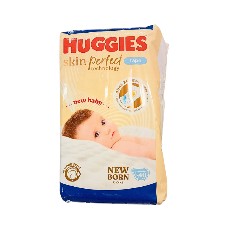 Huggies Dry Diapers Economy Newborn 40's