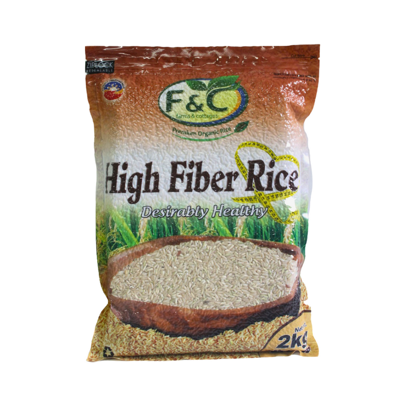 F & C High Fiber Brown Rice 2kg