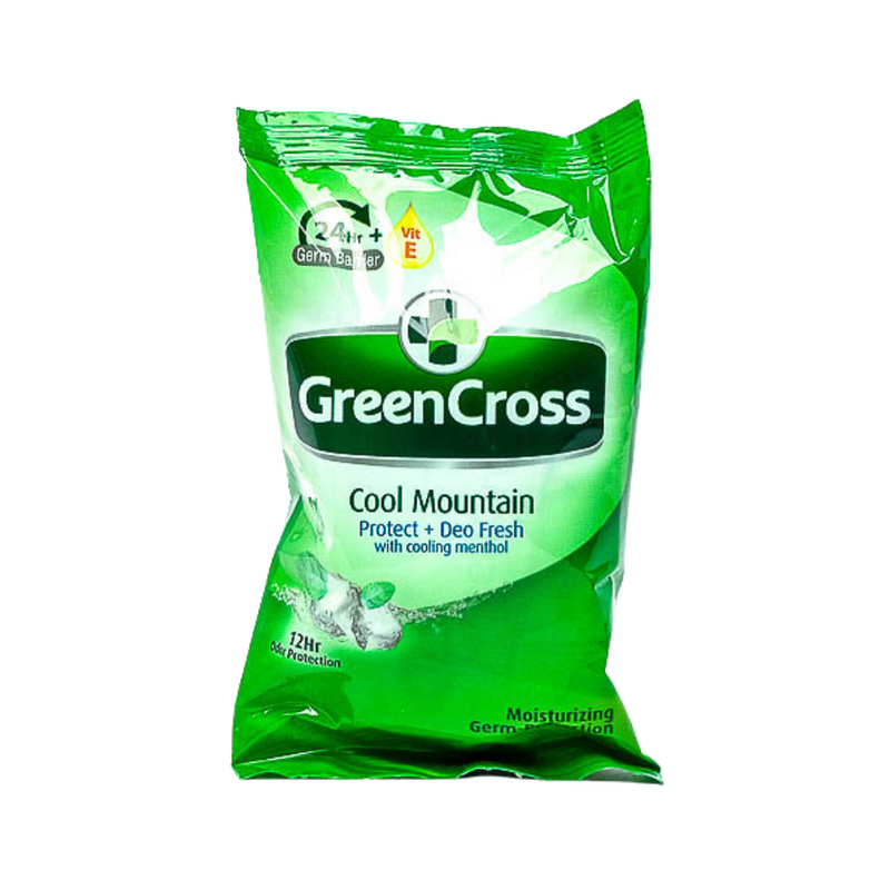 Green Cross Cool Mountain Moist Protection Bar Soap 55g