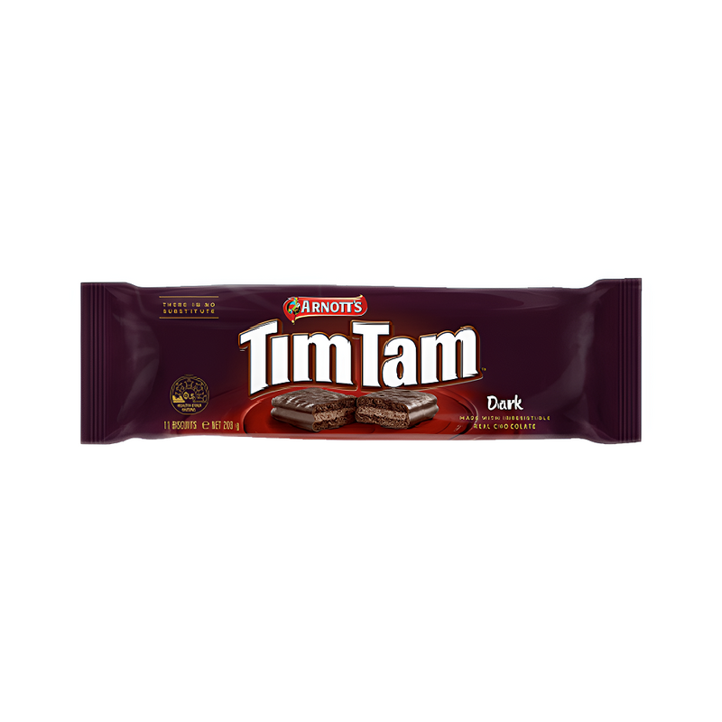 Arnott's Tim Tam Biscuits Classic Dark 200g