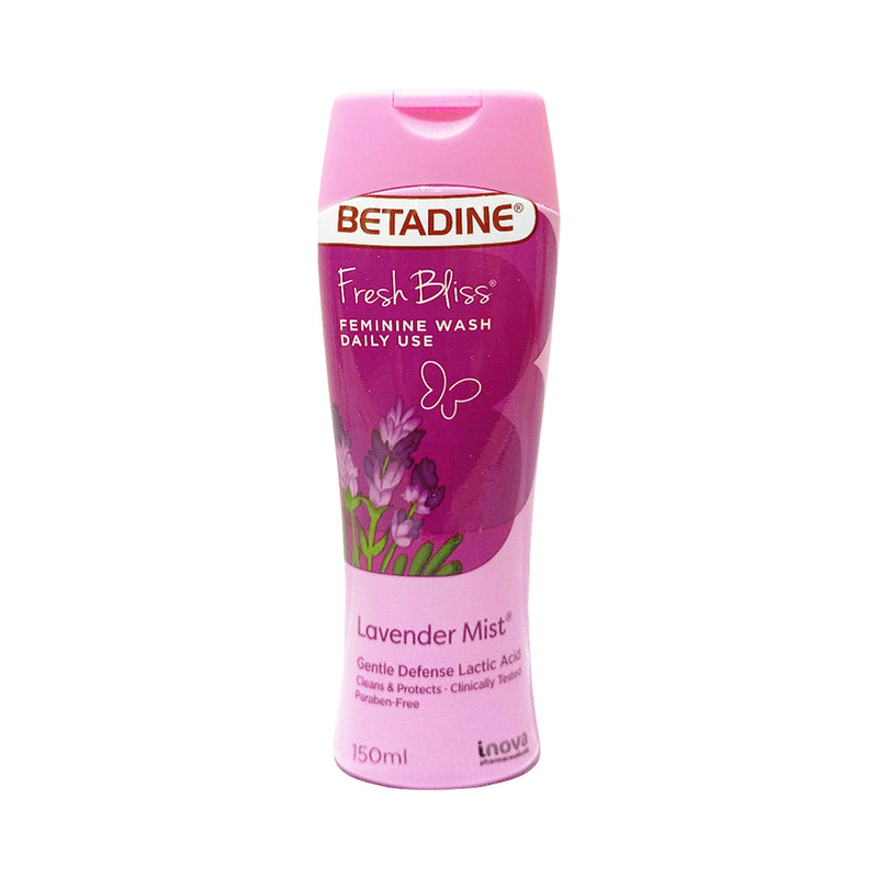 Betadine Fresh Bliss Daily Feminine Wash Lavender Dreams 150ml