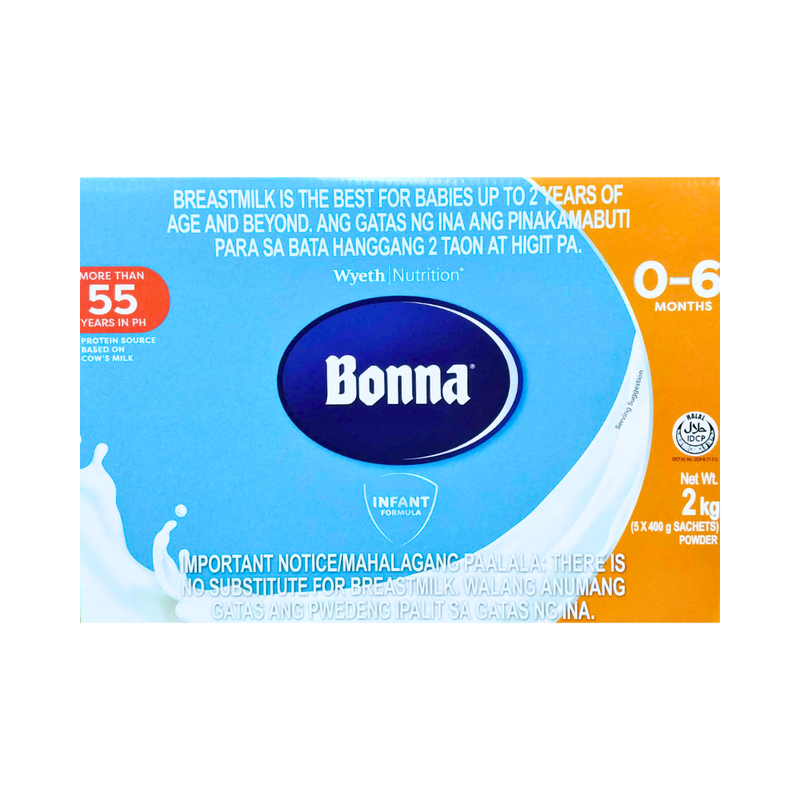 Bonna Infant Formula 0-6 Months 2kg