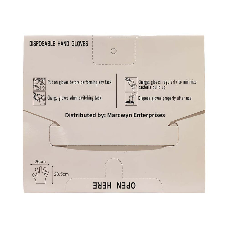 Happy Lea's Disposable Hand Gloves 100's