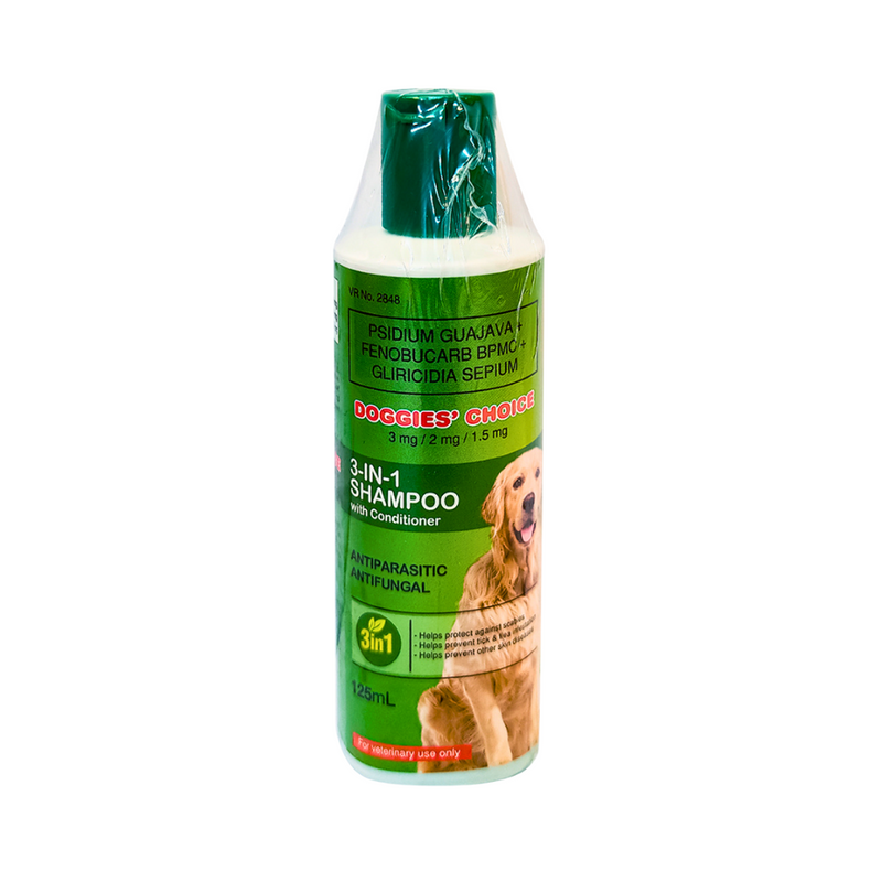 Doggies Choice Herbal Shampoo With Conditioner 125ml