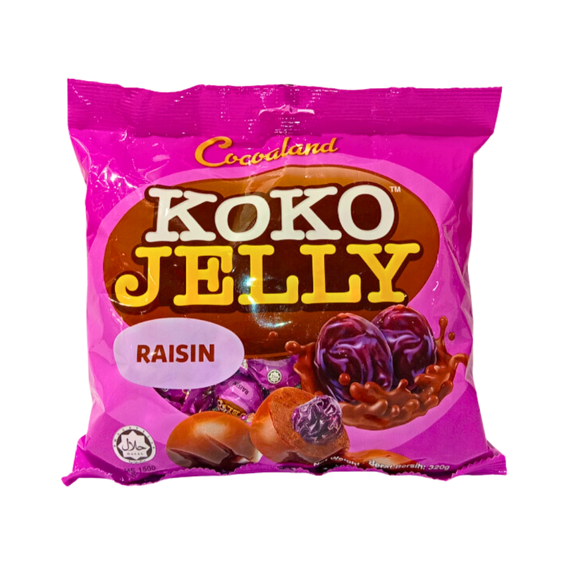 Koko Jelly Raisins Chocolate Medium Pack Refill 320g