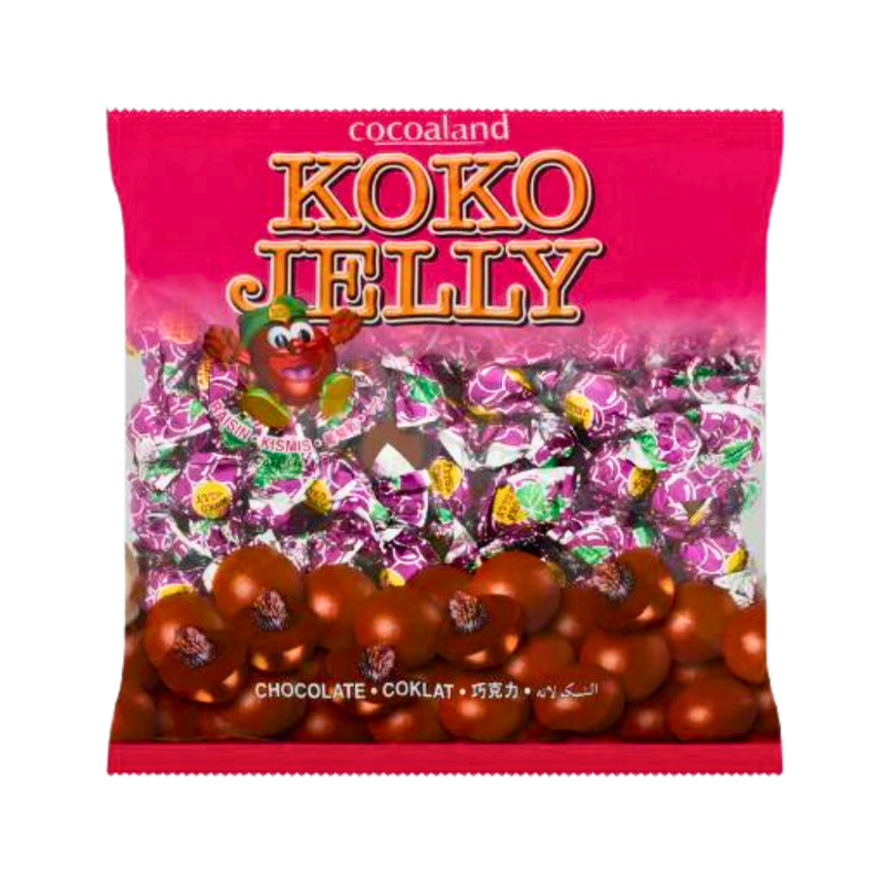 Koko Jelly Raisins Chocolate Medium Pack Refill 380g