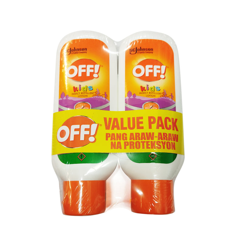Off Kids Insect Repellent Lotion 100ml Value Pack
