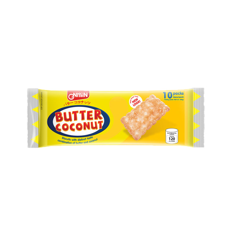 Nissin Butter Coconut Biscuits 28g x 10's