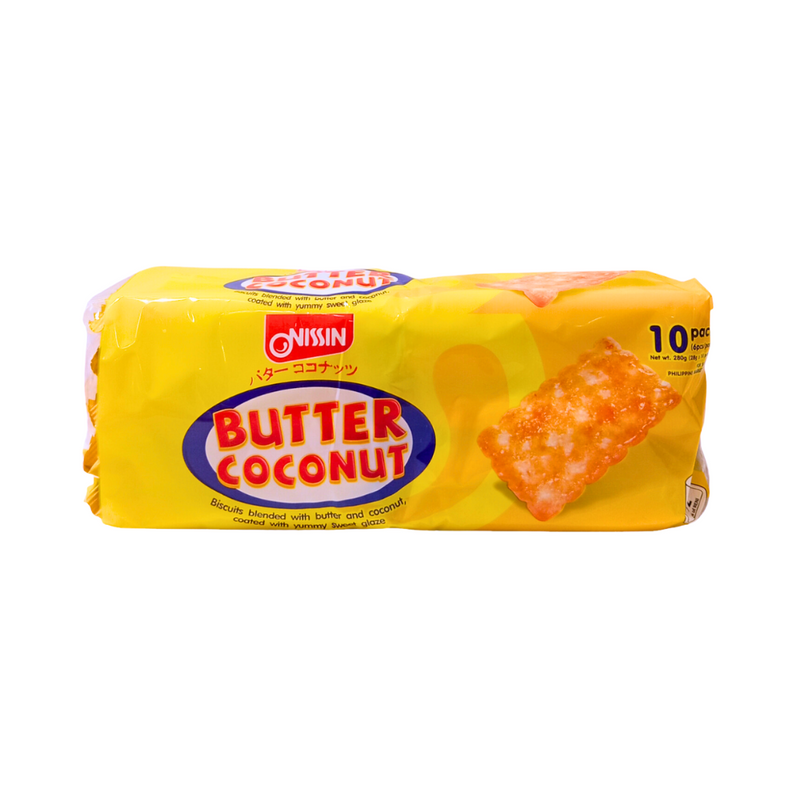 Nissin Butter Coconut Biscuits 28g x 10's