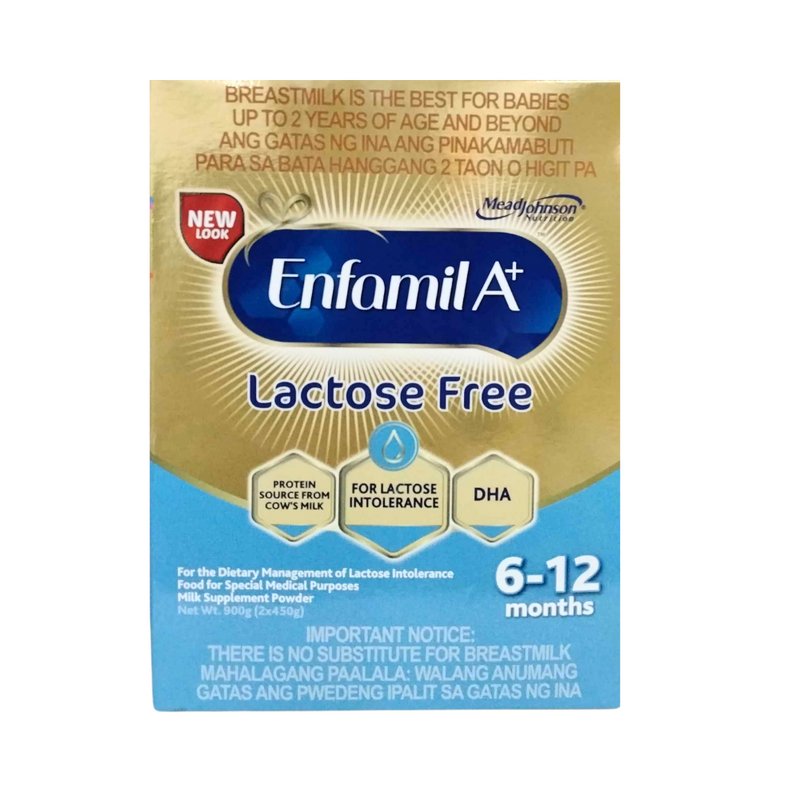 Enfamil A+ Two Lactose Free 6-12 Months 900g