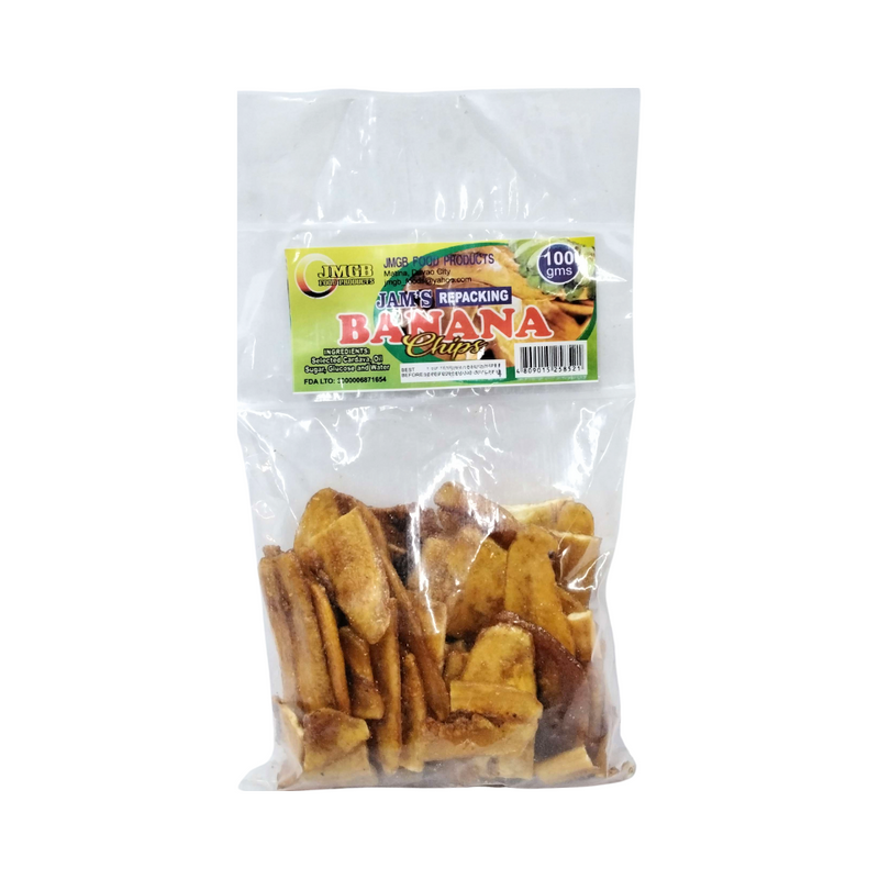 Jam's Banana Chips 100g