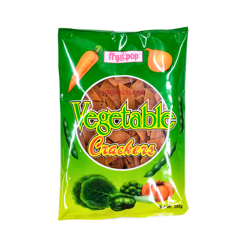 Fry And Pop Crackers Vegetable 200g