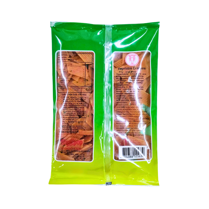 Fry And Pop Crackers Vegetable 200g