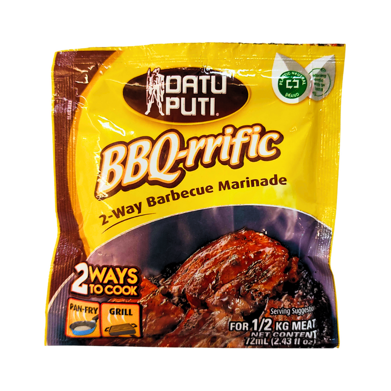 Datu Puti BBQ-rrific Barbecue Marinade 72ml