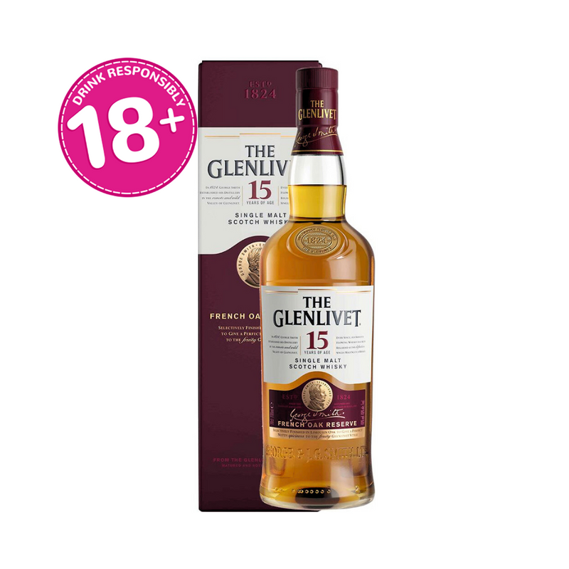 Glenlivet 15 Years Single Malt Scotsh Whisky 700ml