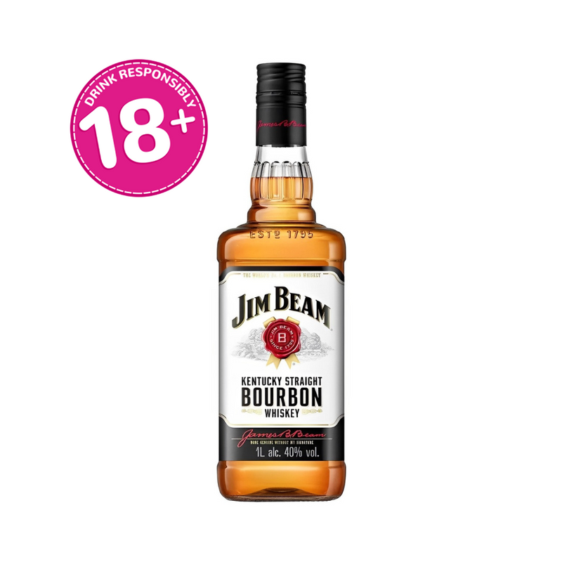 Jim Beam Whisky Bourbon 1L