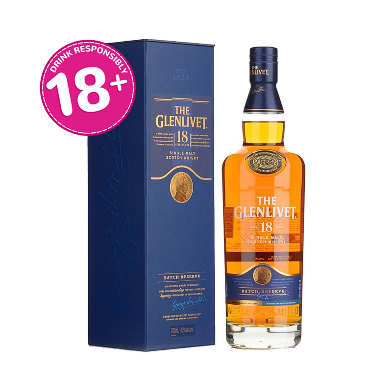 The Glenlivet 18 Years Old Scotch Whisky 700ml