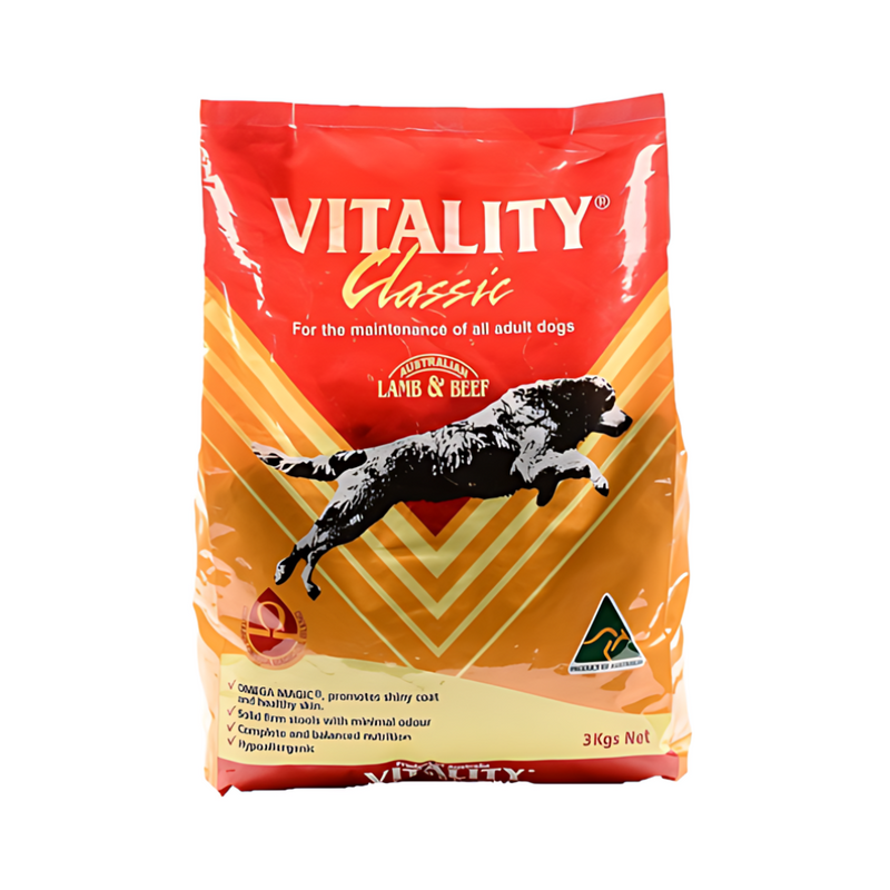Vitality Dog Food Classic Small Bites 3kg