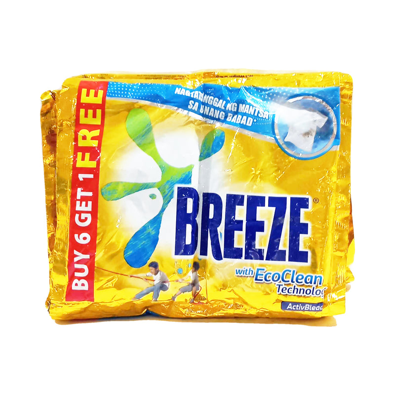 Breeze Detergent Powder ActivBleach 70g 6 + 1