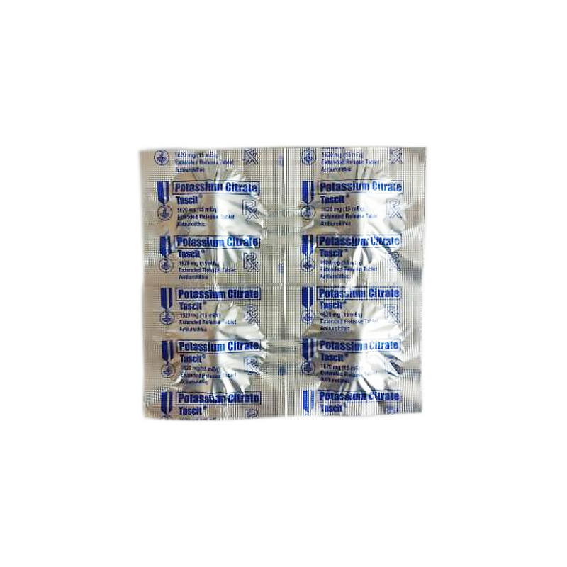 Tascit Potassium Citrate 1620mg Tablet By 1's