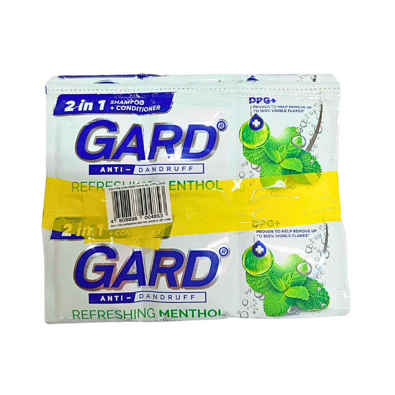 Gard Shampoo Refreshing Menthol 12ml 11 + 1