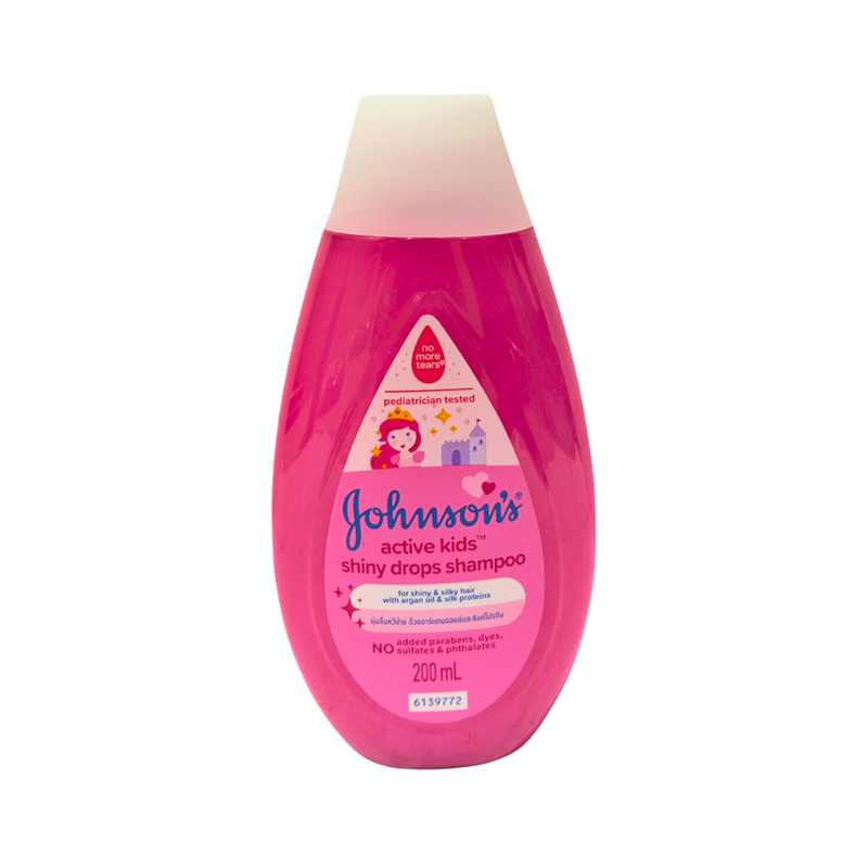 Johnson's Active Kids Shampoo Shiny Drops 200ml