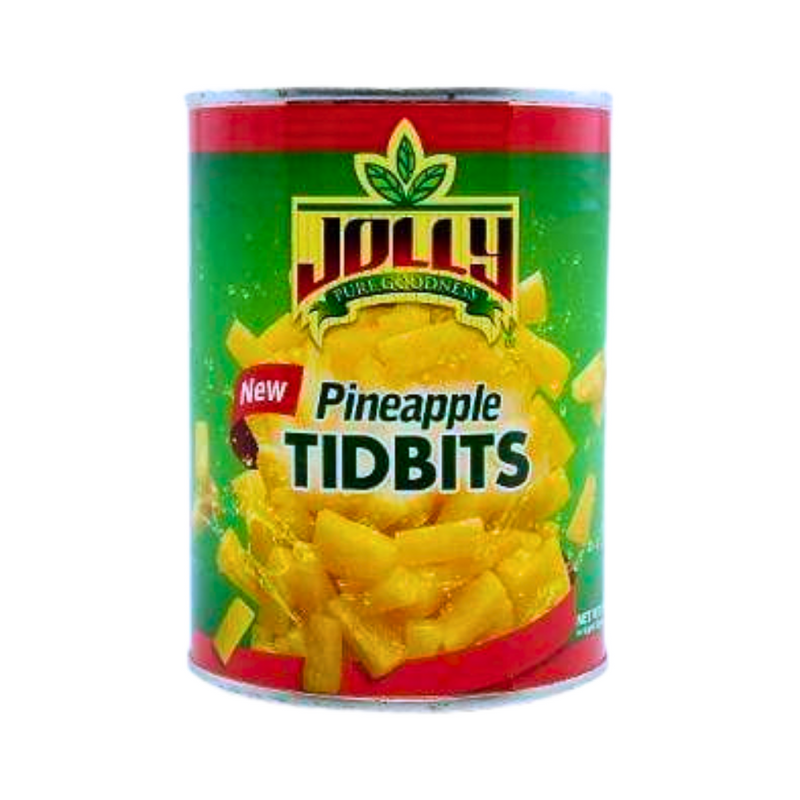 Jolly Pineapple Tidbits In Light Syrup 567g