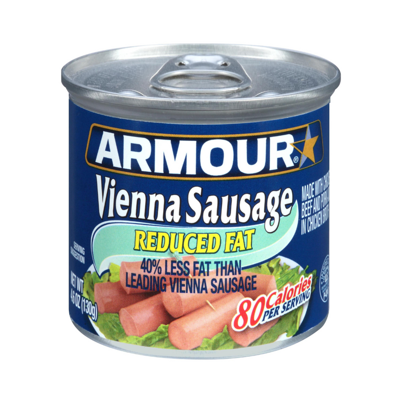 Armour Vienna Sausage Reduced Fat 130g (4.6oz)