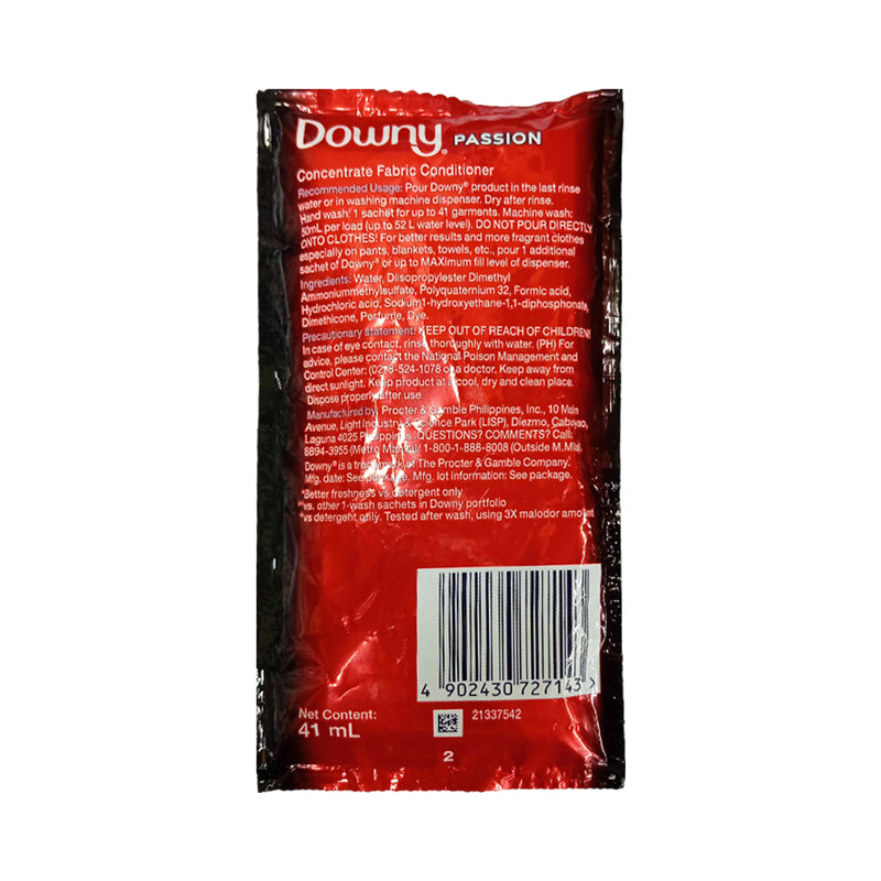 Downy Fabric Conditioner Passion 41ml