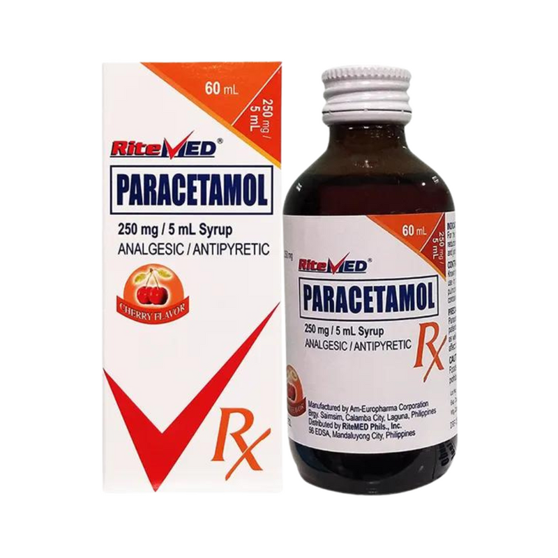 Ritemed Paracetamol 250mg/5ml Syrup 60ml