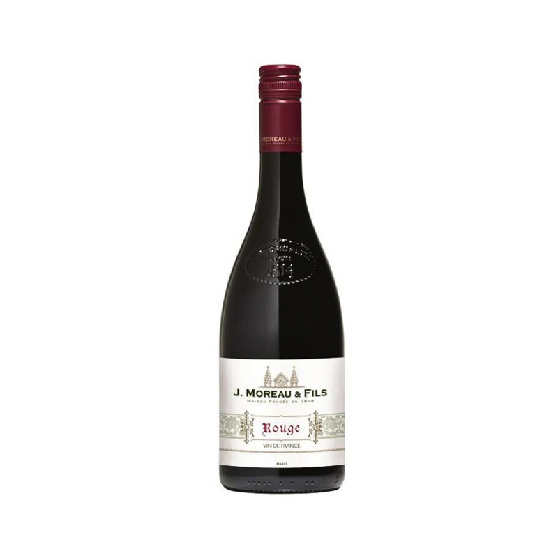 J. Moreau and Fils Rouge Red Wine 750ml