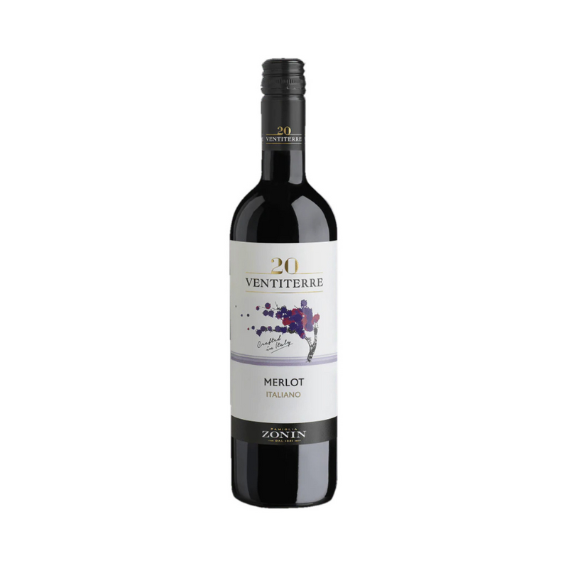 Zonin Ventiterre Merlot Red Wine 750ml